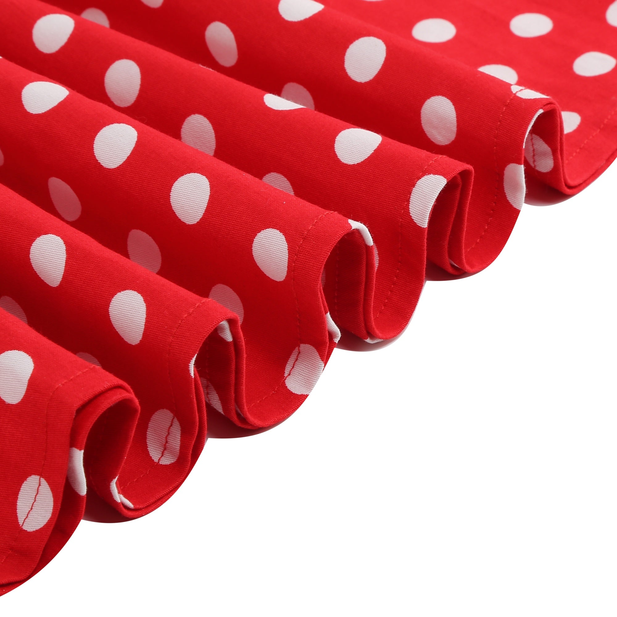 Women's Polka Dot Collared Button-Front Dress