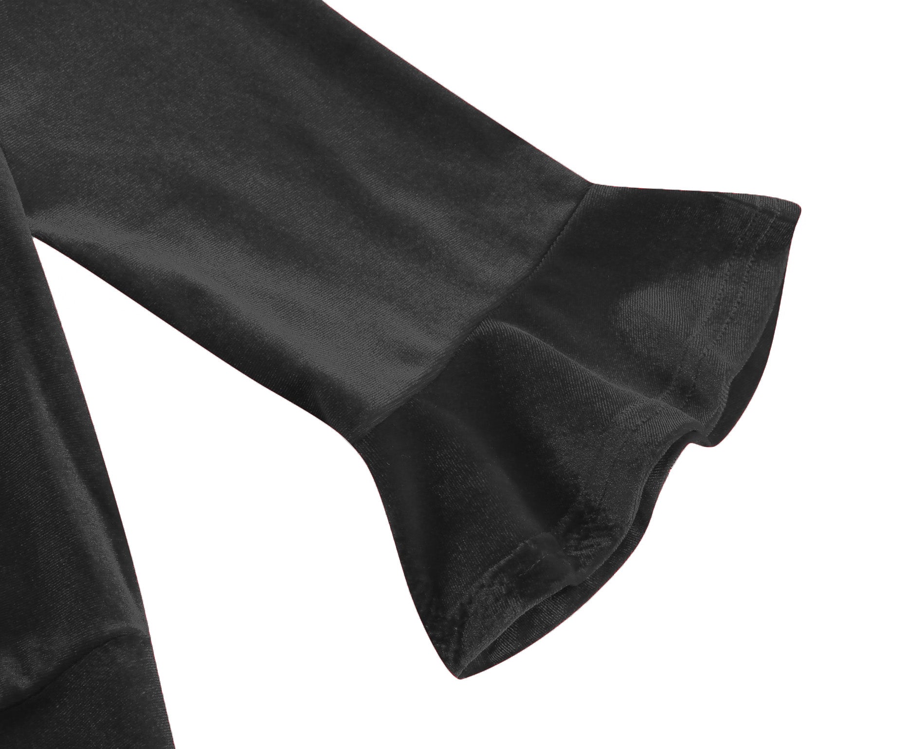 Women's Elegant Tie Neck A-Line Midi Dress