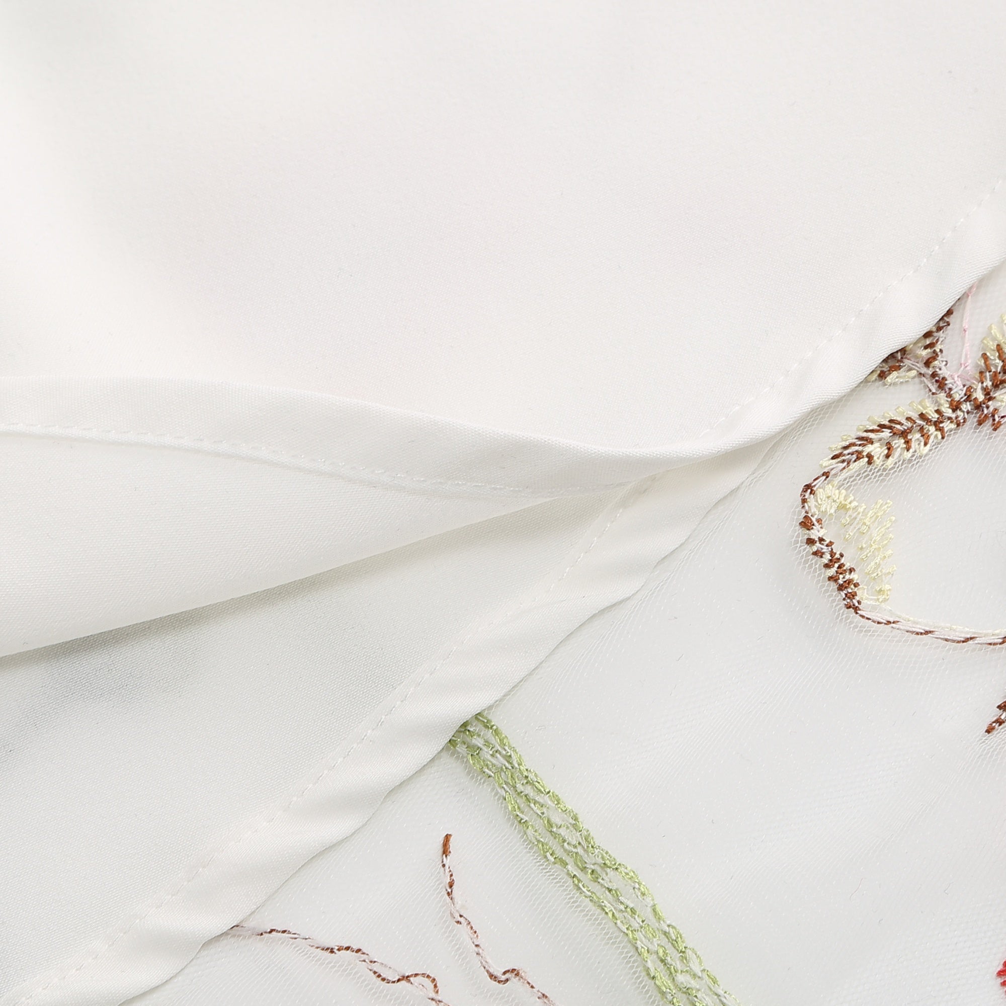 Women's Floral Embroidered Mesh Dress