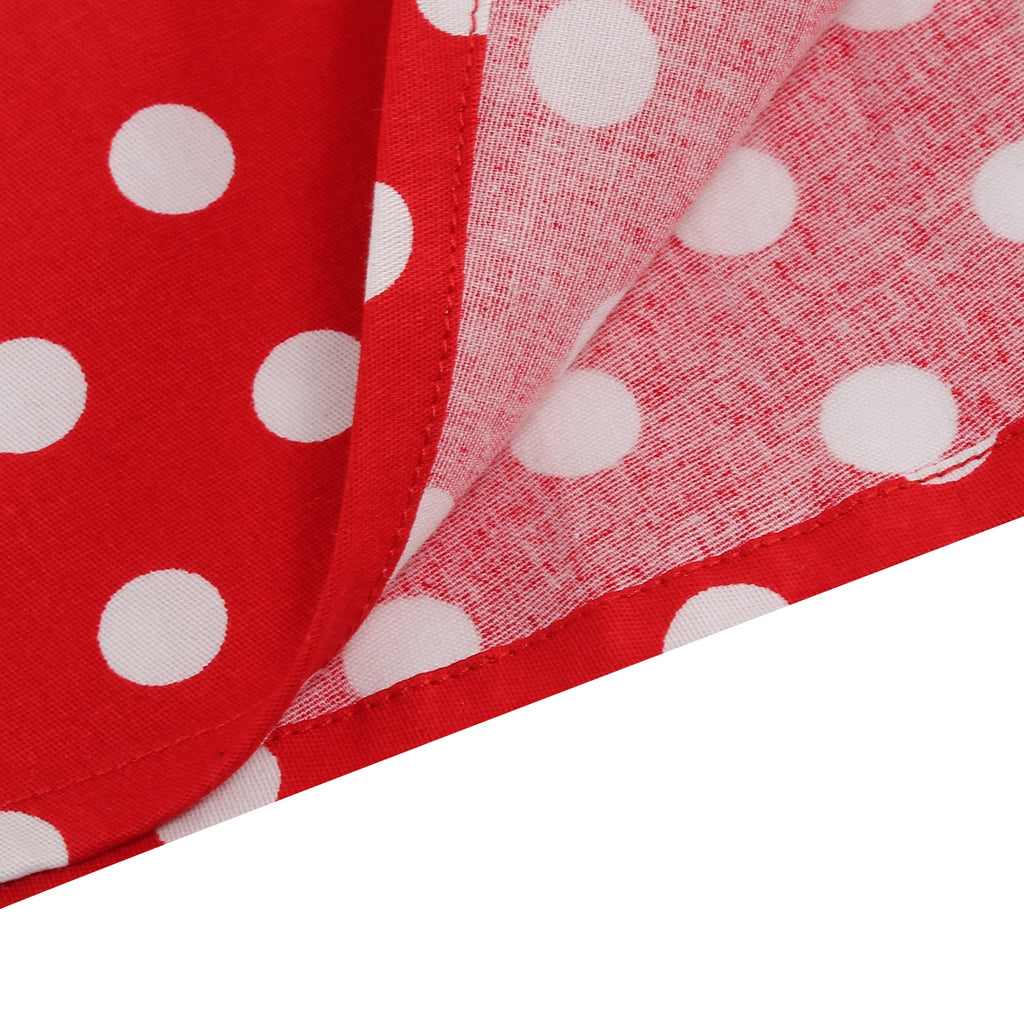 Women's Polka Dot Collared Button-Front Dress